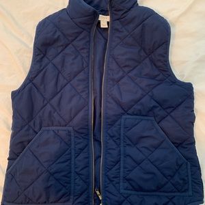 J Crew Mercantile Quilted Puffer Vest